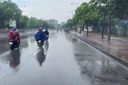 Đón không khí lạnh, Hà Nội có mưa dông
