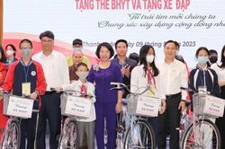 Quận Thanh Xuân phát động Tháng Nhân đạo, phong trào người tốt, việc thiện