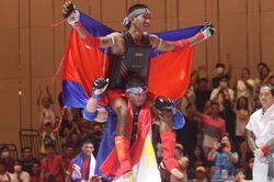 Ngược dòng giành HCV, võ sĩ Campuchia tạo nên khoảnh khắc ấn tượng bậc nhất lịch sử SEA Games