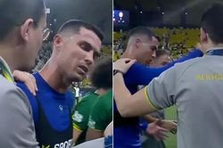 Ronaldo vô duyên với Al Nassar, tức giận đẩy nhân viên đối thủ
