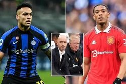 MU dùng Martial cộng tiền 'câu' Lautaro Martinez