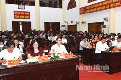 Huyện ủy Nho Quan tổ chức hội nghị giới thiệu tác phẩm của Tổng Bí thư Nguyễn Phú Trọng
