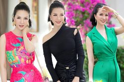 'Nữ hoàng ảnh lịch' Thanh Mai mạnh tay sắm hàng hiệu khi quay TikTok
