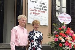 Họa sĩ David Thomas: 'Tôi thích được gọi là sứ giả hòa bình bằng nghệ thuật'