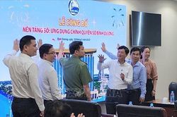 Công bố hoạt động ứng dụng Chính quyền số Bình Dương