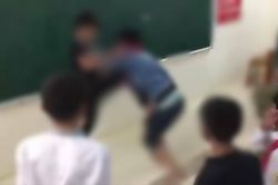 Nam sinh lớp 8 bị đánh hội đồng ở Hòa Bình, Công an vào cuộc làm rõ
