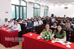 Phường Ninh Khánh tổng kết 10 năm thực hiện Chương trình phối hợp về 'Đẩy mạnh phong trào toàn dân bảo vệ an ninh Tổ quốc trong tình hình mới'