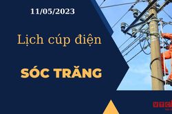 Lịch cúp điện hôm nay tại Sóc Trăng ngày 11/05/2023
