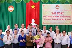 Ủy ban MTTQ Việt Nam các tỉnh miền Tây Nam Bộ ký kết giao ước thi đua năm 2023