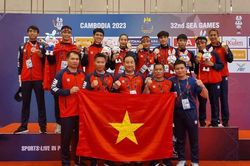Liên đoàn Võ cổ truyền Việt Nam thưởng nóng cho các VĐV Kun Bokator