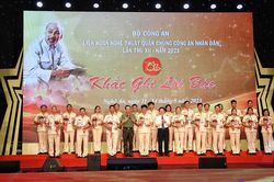 Khai mạc Liên hoan nghệ thuật quần chúng Công an nhân dân lần thứ XII, năm 2023 khu vực IV