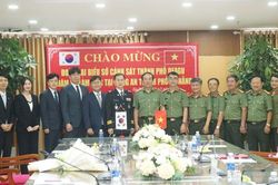 Sở Cảnh sát TP Deagu thăm, làm việc với Công an TP Đà Nẵng