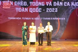 Tổng kết và trao giải cuộc thi 'Tài năng diễn viên Tuồng và Dân ca kịch toàn quốc - 2023'