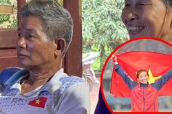 Bố của 'cô gái vàng' điền kinh Nguyễn Thị Oanh: 'Không ở đâu vui bằng nhà tôi bây giờ'