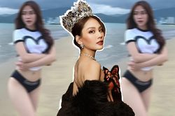 Hoa hậu Mai Phương diện đồ cắt xẻ khoe body 'hết nước chấm', netizen: 'Thế này ai bảo chị tăng cân'