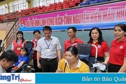 Vĩnh Linh : Hơn 500 tình nguyện viên tham gia hiến máu nhân đạo
