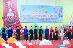 Sở Giáo dục và Đào tạo tổ chức Hội thi Bé kể chuyện, đọc thơ