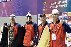 Vượt mốc 70 Huy chương Vàng, Việt Nam vững vàng ngôi đầu Bảng tổng sắp huy chương SEA Games 32