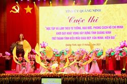 Quảng Ninh khai mạc cuộc thi 'Học và làm theo tư tưởng, đạo đức, phong cách Hồ Chí Minh'