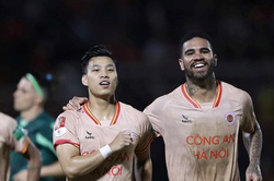 Vòng 8 V-League 2023: CLB Công an Hà Nội áp sát ngôi đầu bảng