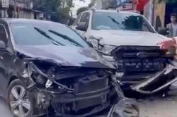 Tai nạn liên hoàn ở Lạng Sơn, 1 người bị thương