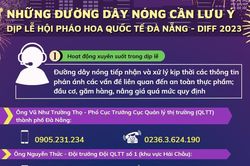 Infographic - Những đường dây nóng cần lưu ý trong dịp Lễ hội pháo hoa quốc tế