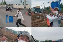 Thanh niên chặn đường, đập vỡ kính xe cấp cứu