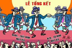 Thầy, cô ở Hải Phòng nhảy, múa trong lễ bế giảng, ông giáo thấy sao?