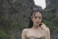 Nhan sắc thủ môn cao 1,77 m dự thi Miss World Vietnam 2023