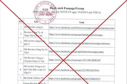 Kiến nghị xử lý 13 mạng xã hội đánh giá doanh nghiệp có dấu hiệu vi phạm