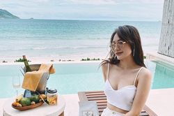 Body đẹp 'nức nở' của bạn gái hậu vệ đội tuyển Việt Nam