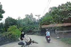 Clip: Ôm cua như tay đua, tài xế lái xe Dream rước họa vào thân