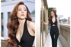Phương Oanh 'thả dáng' gợi cảm khiến dân tình được phen 'bấn loạn'