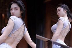 Cứ tới hè, hội gái xinh lại lăng xê nhiệt tình kiểu áo đan như mạng nhện