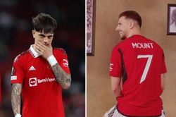Garnacho bày tỏ thái độ khi Mason Mount là số 7 mới của MU