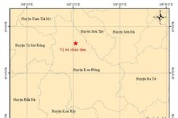 Ngày 7/7, liên tiếp 10 trận động đất xảy ra tại Kom Tum và Quảng Ngãi