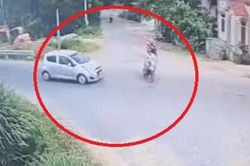 Clip: Ô tô tông văng tài xế xe máy vì không ai chịu 'chậm vài giây'
