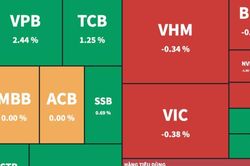 Nhóm trụ cột ngân hàng đỡ đà rơi cho VN-Index