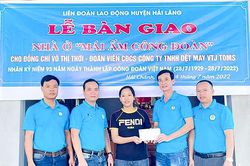 Công đoàn Hải Lăng chú trọng chăm lo bảo vệ quyền, lợi ích hợp pháp của đoàn viên, người lao động