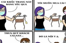 Khẩu trang này lạ lắm, muốn mua nhưng không được
