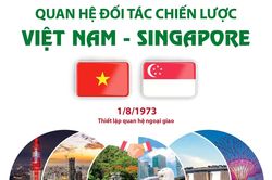 50 năm Ngày thiết lập quan hệ ngoại giao Việt Nam - Singapore (1/8/1973-1/8/2023)