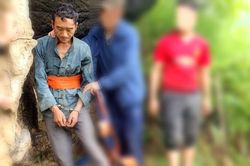 Băng rừng truy bắt kẻ buôn người trốn trong hang đá