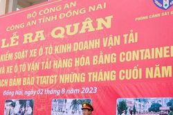 Công an tỉnh Đồng Nai ra quân tổng kiểm soát xe kinh doanh vận tải