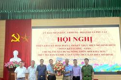 Ra mắt mô hình 'Đoàn kết lương - giáo, chung sức xây dựng nông thôn mới kiểu mẫu'
