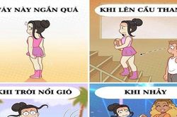 Váy ngắn đẹp đấy nhưng nỗi khổ này ai thấu