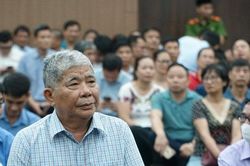 Bị cáo Lê Thanh Thản liên tục nói không nhớ rõ khi bị hỏi về sai phạm