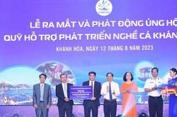 Hơn 26 tỷ đồng ủng hộ Quỹ hỗ trợ phát triển nghề cá Khánh Hòa