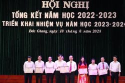Ngành GD&ĐT trong tốp 5 cơ quan chuyên môn dẫn đầu tỉnh Bắc Giang