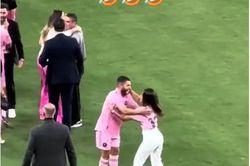 Khoảnh khắc vợ Messi nhầm chồng gây sốt mạng xã hội