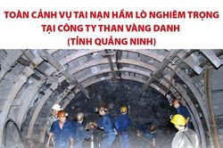 Toàn cảnh vụ tai nạn hầm lò nghiêm trọng tại Công ty than Vàng Danh